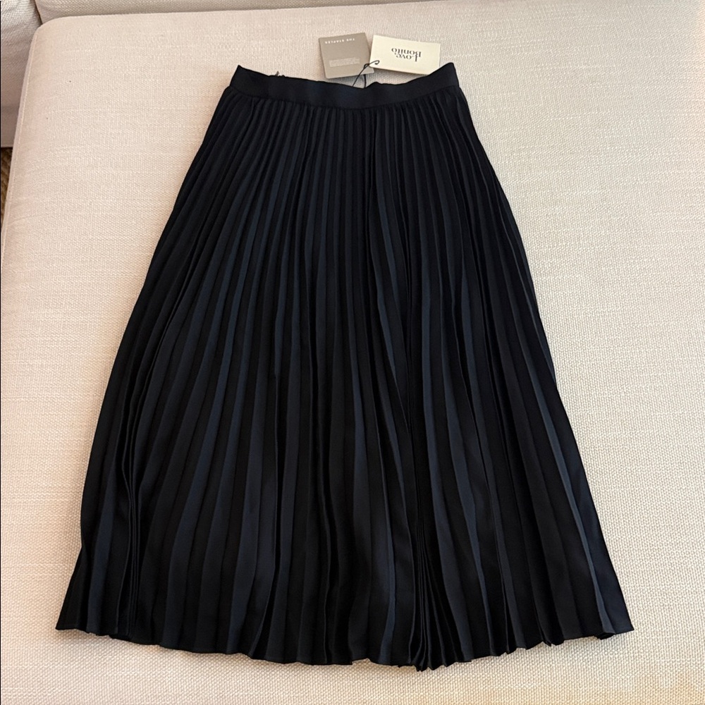 Love Bonito Pleated Black Skirt NWT